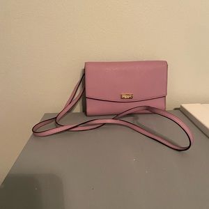 Lilac Kate Spade Crossbody Wallet